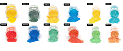 New color colated chameleon pigments